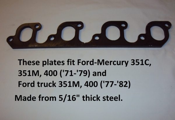 351C/M & 400 Ford 2bbl 4X1  1 1/2" pipe